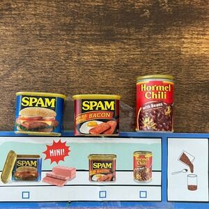 Miniverse Real Brands - Complete Set of 3 Hormel and Spam
